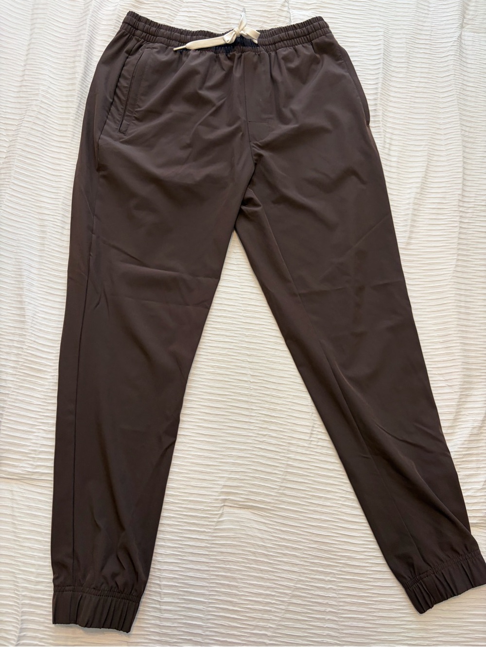 Cove Brown Drawstring Jogger Pants Size L 32 X 30 - Hardly Worn
